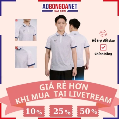 Áo Polo Wika Quang Hải QH19 Z-Vol - Thun Thể Thao Co Giãn, Mềm Nhẹ, Đàn Hồi Tốt 200k