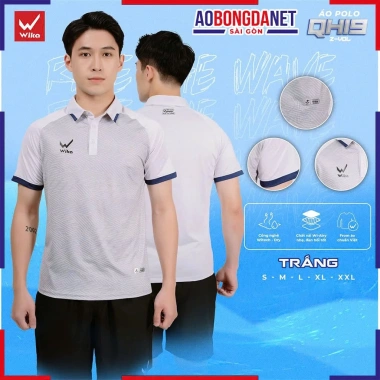Áo Polo Wika Quang Hải QH19 Z-Vol - Thun Thể Thao Co Giãn, Mềm Nhẹ, Đàn Hồi Tốt 200k