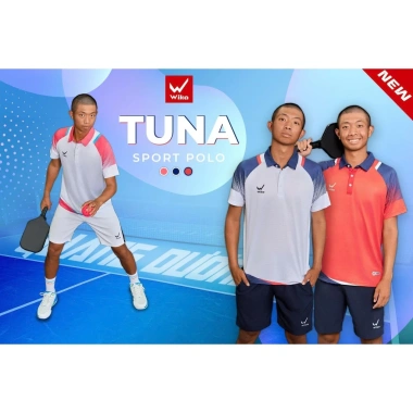 Áo Polo Wika Tuna Chính Hãng – Thiết Kế Hiện Đại, Trẻ Trung, Nam Nữ – Giá 359.000₫, giảm từ 466.700₫ 2 Áo Polo Wika Tuna Chính Hãng – Thiết Kế Hiện Đại, Trẻ Trung, Nam Nữ – Giá 359.000₫, giảm từ 466.700₫ 2