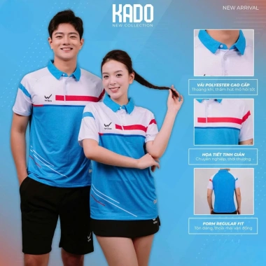 Áo Polo Wika Tuna Chính Hãng – Thiết Kế Hiện Đại, Trẻ Trung, Nam Nữ – Giá 359.000₫, giảm từ 466.700₫ 9 Áo Polo Wika Tuna Chính Hãng – Thiết Kế Hiện Đại, Trẻ Trung, Nam Nữ – Giá 359.000₫, giảm từ 466.700₫ 9