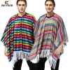 Áo Poncho Mexico FUJIZOU – Cosplay văn hoá dân tộc, thích hợp lễ hội Halloween, giảm giá