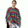 Áo Poncho Mexico FUJIZOU – Cosplay văn hoá dân tộc, thích hợp lễ hội Halloween, giảm giá 4