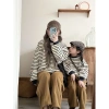 Áo Quần Cặp Đôi Mẹ và Con Gái Cotton Sọc Họa Tiết - Giá ưu đãi 270.000đ 5