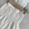 Áo Quây Linen Hoa Nhí Chun Ngực, Nơ và Viền Ren Tiểu Thư - Đi Chơi, Đi Biển 175k 7