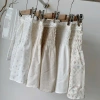 Áo Quây Linen Hoa Nhí Chun Ngực, Nơ và Viền Ren Tiểu Thư - Đi Chơi, Đi Biển 175k 9