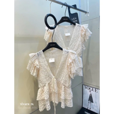 Áo ren bèo xinh xắn, dễ phối đồ đi chơi, đi làm, du lịch - Giá chỉ 335.000 VNĐ 3