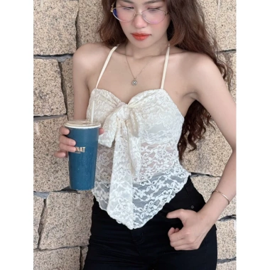Áo ren hoa nhí STEPPE chất dày dặn, co giãn tốt, thiết kế trẻ trung, chỉ 179.000đ