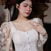 Áo Ren IVY Tay Phồng Cổ Vuông Ôm Body - Giảm Giá Đến 339k | Melanie Mira 7
