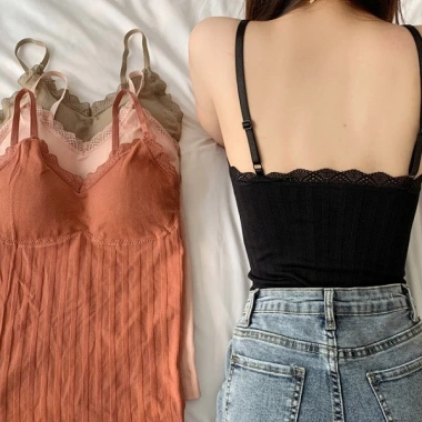 Áo Ren Nữ 2 Dây Viền Ren Cúp Ngực - Thời Trang Quảng Châu Giá 71.000 VND 7