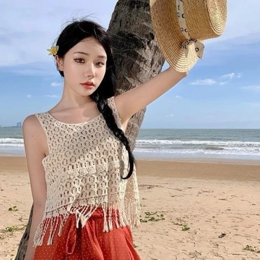 Áo ren sát nách nhẹ nhàng, thoải mái cho nhà, biển, đi chơi - Giá chỉ 88.000₫