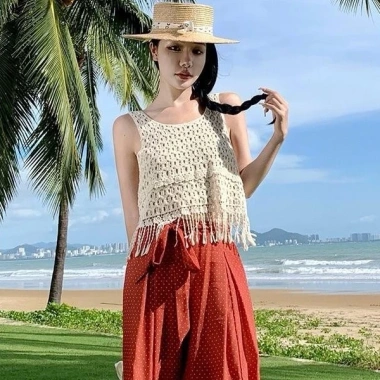 Áo ren sát nách nhẹ nhàng, thoải mái cho nhà, biển, đi chơi - Giá chỉ 88.000₫