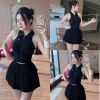 Áo sẵn mút đúc & váy lưới QCCC - Bộ thể thao nữ tập gym, nhảy, tennis, pickleball, giảm còn 289.000đ 9