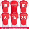Áo sân nhà Arsenal 2.024-2.025 Plus Size cho Tomiyasu, Smith, Gabriel, Nketiah, Zinchenko - Giá chỉ 122.040 VND