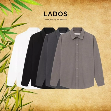 Áo Sơ Mi Bamboo Nam LADOS-18.160 Vải Sợi Tre, Chống Nhăn, Dễ Phối Công Sở
