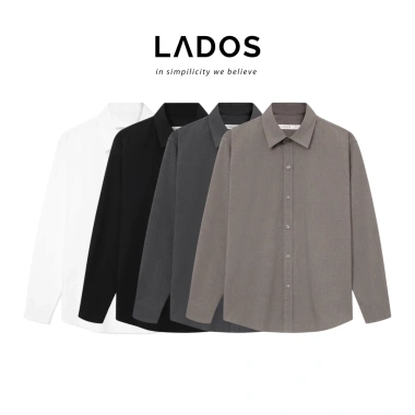 Áo Sơ Mi Bamboo Nam LADOS-18.160 Vải Sợi Tre, Chống Nhăn, Dễ Phối Công Sở