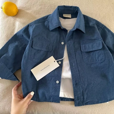 Áo sơ mi bé trai mùa xuân thu Hàn Quốc 2.026 - Thời trang trẻ em giảm giá 2