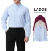 Áo Sơ Mi Button Down Nam LADOS-8.194 Màu Trơn Regular, Vải Oxford Mềm Mát, Lịch Lãm - Giá 208.000đ