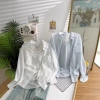 Áo sơ mi camisole tencel lanh cotton dài tay chống nắng mùa hè giảm 23% chỉ 347.257₫