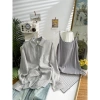 Áo sơ mi camisole tencel lanh cotton dài tay chống nắng mùa hè giảm 23% chỉ 347.257₫ 6