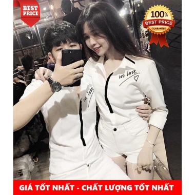 Áo Sơ Mi Cặp Chrome Heart Cao Cấp - Áo Đôi Giá Rẻ, Hàng Shop 139k