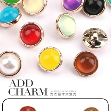 Áo sơ mi cardigan len nút hoa hồng vàng nhựa tròn - Nhiều màu, chỉ 73.777₫ 8