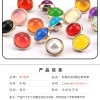 Áo sơ mi cardigan len nút hoa hồng vàng nhựa tròn - Nhiều màu, chỉ 73.777₫ 9