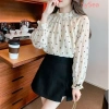 Áo sơ mi chiffon tay dài họa tiết hoa phong cách Pháp - Giá 173.124 VND 5