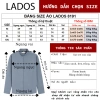 Áo Sơ Mi Cổ Tàu Giấu Cúc Dài Tay Nam LADOS-8.191 Vải Sợi Tre Mềm Mịn Thoáng Mát Công Sở 244k 2