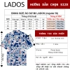 Áo sơ mi cổ vest họa tiết nam nữ trẻ trung LADOS-8.150 chất lụa thoáng mát, đi biển 6