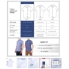 Áo sơ mi cộc tay OWEN nam vải 100% sợi nano, không nhăn, Bodyfit slimfit - 359.000₫ 4