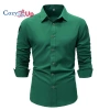 Áo sơ mi công sở dài tay co giãn không nhăn, nút xuống, chắc chắn – 245.515₫