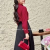 Áo sơ mi công sở dài tay cổ nơ chất tơ Ruby - thiết kế basic MA374, 259k 2