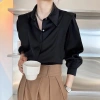 Áo sơ mi công sở HANAA lụa cổ đức tay lật bèo vai H175 179.000đ, đi làm & đi chơi 4