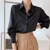 Áo sơ mi công sở HANAA lụa cổ đức tay lật bèo vai H175 179.000đ, đi làm & đi chơi 6