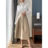Áo sơ mi công sở HANAA lụa cổ đức tay lật bèo vai H175 179.000đ, đi làm & đi chơi 8