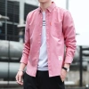 Áo sơ mi công sở nam 6 màu Oxford không sắt, mỏng retro, dài tay, M‑5XL, màu trơn mùa xuân 5