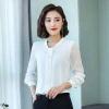 Áo Sơ Mi Công Sở Trắng Dài Tay SM45 - Hàng Quảng Châu Cao Cấp, Giá 155k 2