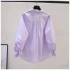 Áo sơ mi cotton tay dài dáng rộng phong cách Hàn Quốc nữ - giảm còn 326.838₫ 7