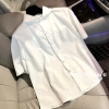 Áo sơ mi cúc ngọc cổ sen tròn trắng – Tiểu thư xinh xắn, giảm còn 100.000 VND (từ 129.000 VND) 7