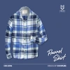 Áo sơ mi dạ kẻ nam URBAN 100% cotton mềm mịn, đứng phom, giảm còn 299.000₫ 3