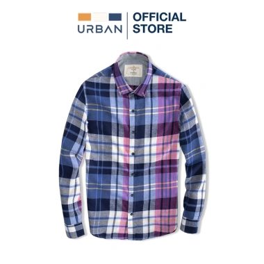 Áo sơ mi dạ kẻ nam URBAN 100% cotton mềm mịn, đứng phom, giảm còn 299.000₫ 10 Áo sơ mi dạ kẻ nam URBAN 100% cotton mềm mịn, đứng phom, giảm còn 299.000₫ 10