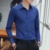 Áo sơ mi dài tay công sở Hàn Quốc màu hồng phấn, dáng đẹp, giảm giá 99k 7
