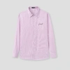 Áo sơ mi dài tay kẻ sọc nam nữ Hàn Quốc Oxford cotton thêu ngực – Giá 149.000₫ 7