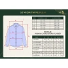 Áo sơ mi dài tay nam THE D kẻ sọc pastel oxford cao cấp giảm giá 350k 9