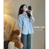 Áo sơ mi dài tay nữ Thanhhuyen - Thêu Mickey, cúc sắc màu, 110k giảm từ 135k 4