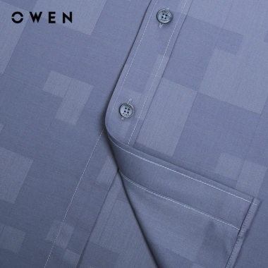Áo sơ mi dài tay OWEN AS230.564D màu Ghi chất liệu Bamboo giảm giá chỉ 414.000₫