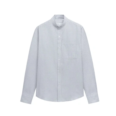 Áo sơ mi dài tay Oxford cổ tàu có túi LADOS-8.137 phong cách Hàn Quốc, form đứng, dễ phối đồ, giá chỉ 225.000₫ 3