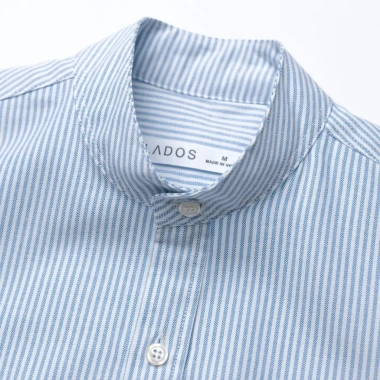Áo sơ mi dài tay Oxford cổ tàu có túi LADOS-8.137 phong cách Hàn Quốc, form đứng, dễ phối đồ, giá chỉ 225.000₫ 7