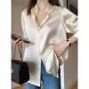 Áo sơ mi dài tay phong cách Pháp mỏng nhẹ nữ xuân thu, giảm 19% còn 146.448 VND 2