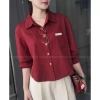 Áo sơ mi dài tay thêu ren Redhouse – Giá 310.000 VNĐ, chất liệu mềm mại, phong cách sang trọng 2